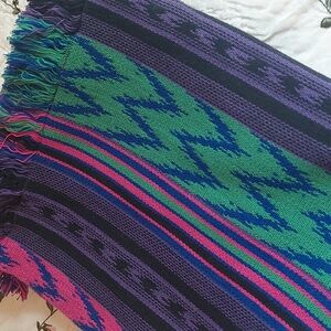 Guatemalan Blanket, Table Runner, Throw